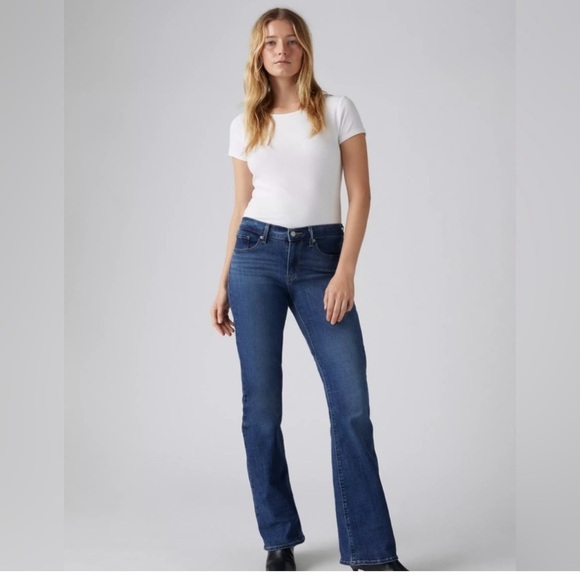 Levi’s Classic Boot Cut Blue Mid Rise Jeans size 16 - Picture 2 of 16